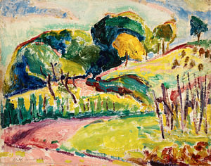Hills, Alfred Henry Maurer - 1908
