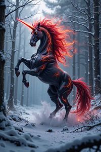 NOXALORN - La licorne noire de la damnation