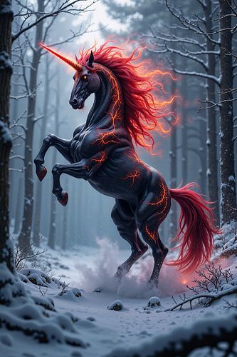 NOXALORN - Het zwarte eenhoorn van de verdoemenis