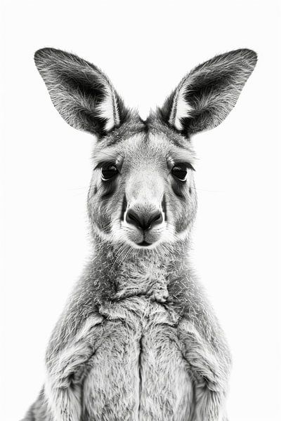 Kangaroo by Poster Art Shop