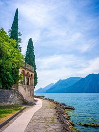 Lake Garda - On the shores of Malcesine by t.ART