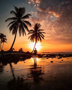 Sonnenuntergang im Paradies