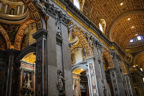 Italien, Rom, Vatikanstadt, St. Petersdom (Kirche, innen)