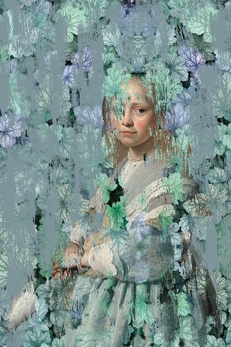 Verspronck Mädchen hinter Blau