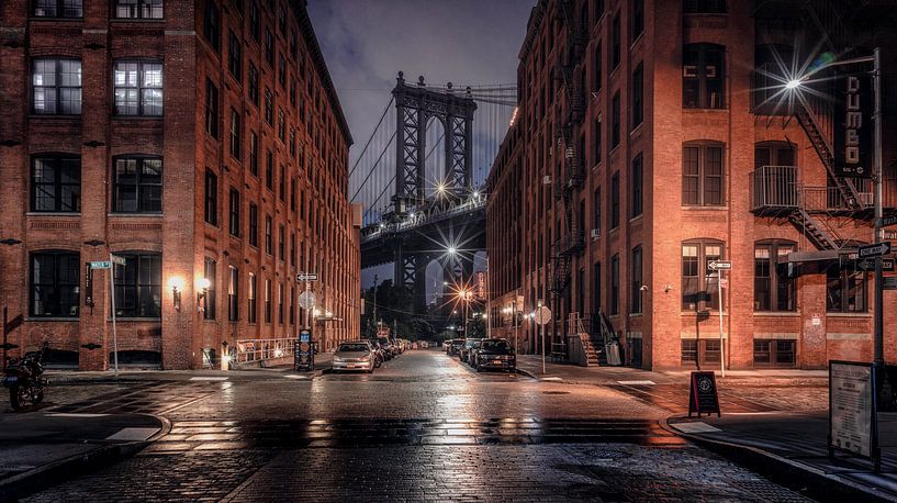 Manhattan Bridge, New York by Photo Wall Decoration