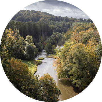 Eekhoornrots Herfstlandschap, België