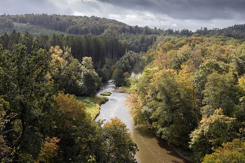 Eekhoornrots Herfstlandschap, België