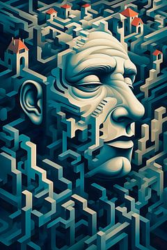 Hommage à Escher sur Harry Hadders