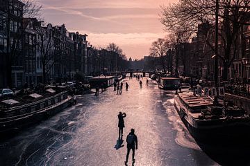 Winter in Amsterdam van Jellie van Althuis