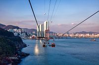 High above Busan - View from the Songdo Cable Car