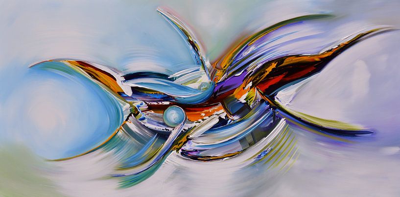 Galaxy by Gena Theheartofart