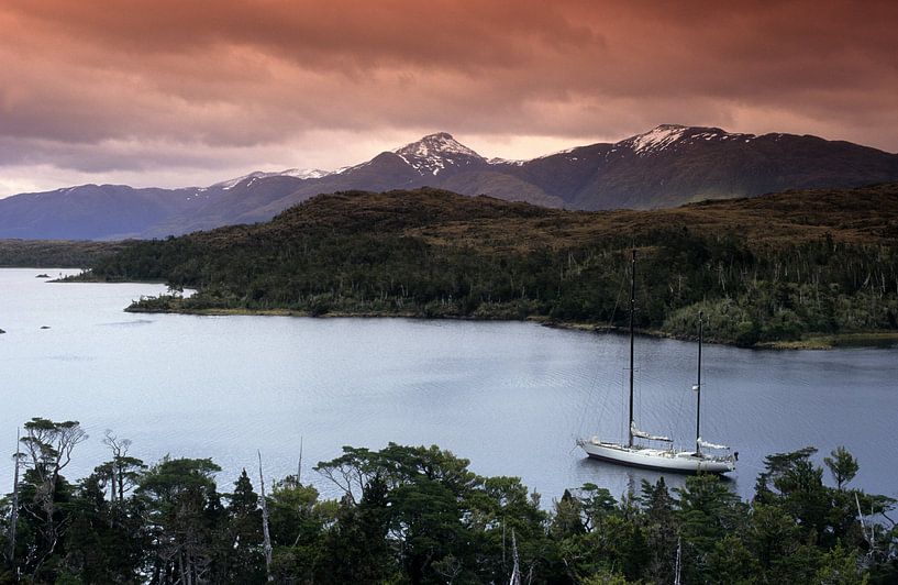 Patagonie chilienne. Baie de Lear, canal de Sarmiento par Paul van Gaalen, natuurfotograaf
