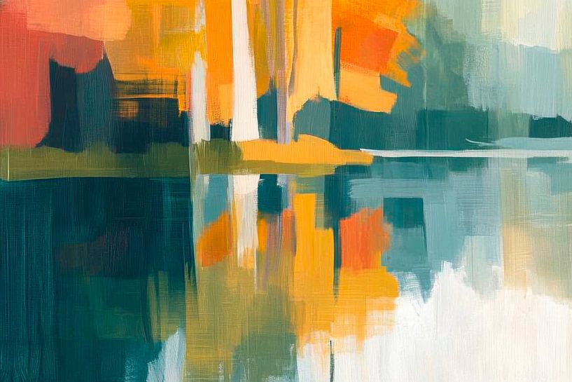 Herbstliche Reflexionen von Poster Art Shop