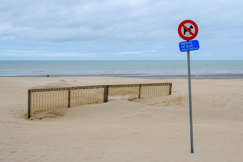 Plage de Koksijde par Johan Vanbockryck