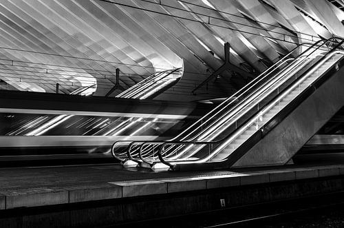 Escalator Z/W Station Luik-Guillemins
