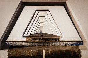 Pfeiler der Zeelandbrücke von Rob Boon