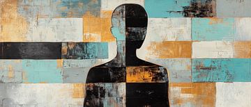 Fragmented entity - work of art by Poster Art Shop