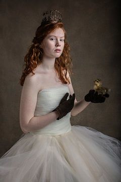 Princess with the duck by Corine de Ruiter