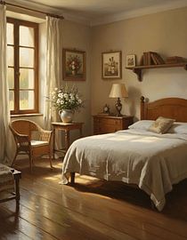 Whispering Light in the Countryside Bedroom by Regan Frederick