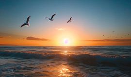 Flügel über dem Meer 5 von ByNoukk