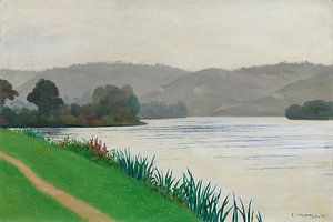Félix Vallotton - Seine bei Tournedos (1922)