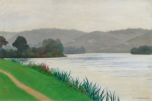 Félix Vallotton - Seine bij Tournedos (1922)
