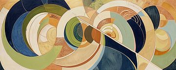 Curved Lines by ARTEO Paintings