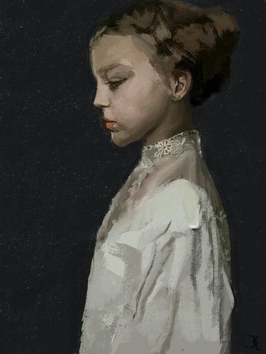 1876 nightfall van Chantal Struik