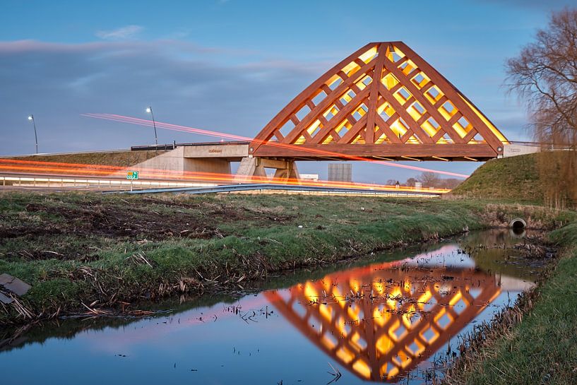 Sneek, Houten brug von Jaap Terpstra