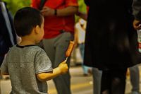 Klein jongetje in China