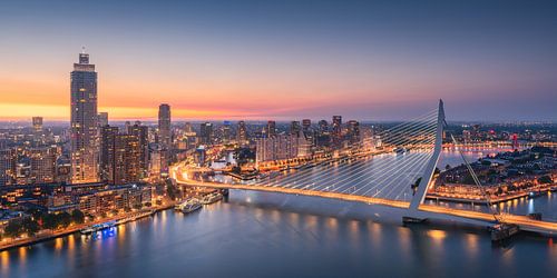 Panorama de l'horizon de Rotterdam 2023 sur Vincent Fennis