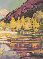 Ferdinand Hodler - Aan de voet van de Petit Saleve, 1893
