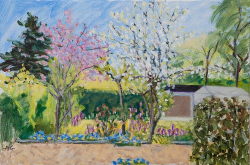 Lente in de Volkstuin