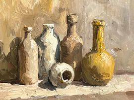 Painted Vases 1 by ByNoukk