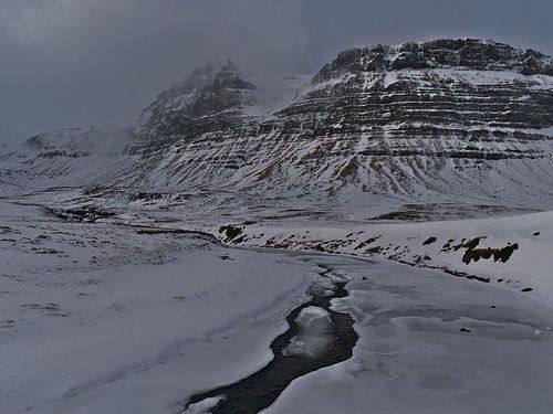 Ruige Snæfellsnes in de winter