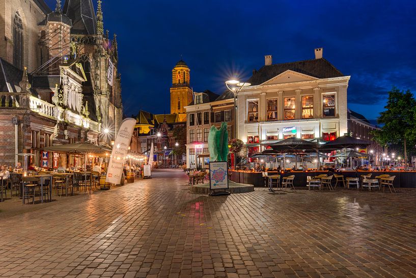 Grote Markt Zwolle van Fotografie Ronald