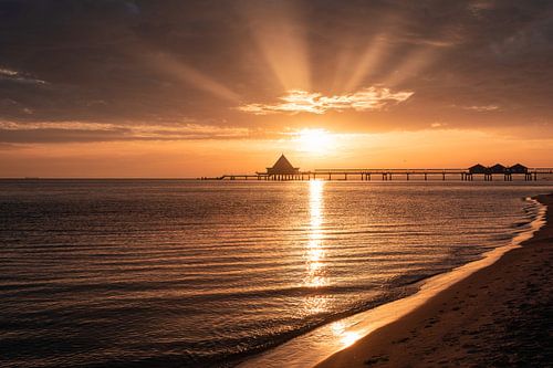 Heringsdorf bij zonsopgang