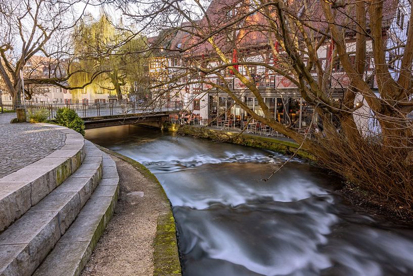BADEN-WÜRTTEMBERG : DIE BLAU IM FISCHERVIERTEL ULM von Photoart-Naegele