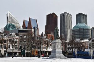 Den Haag in Wintersphären