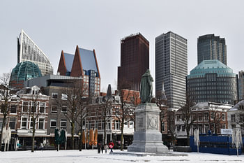 Den Haag in winterse sferen