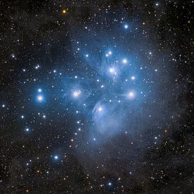 Messier 45, or the Pleiades by Marco Verstraaten