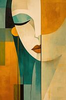 Vrouw abstract