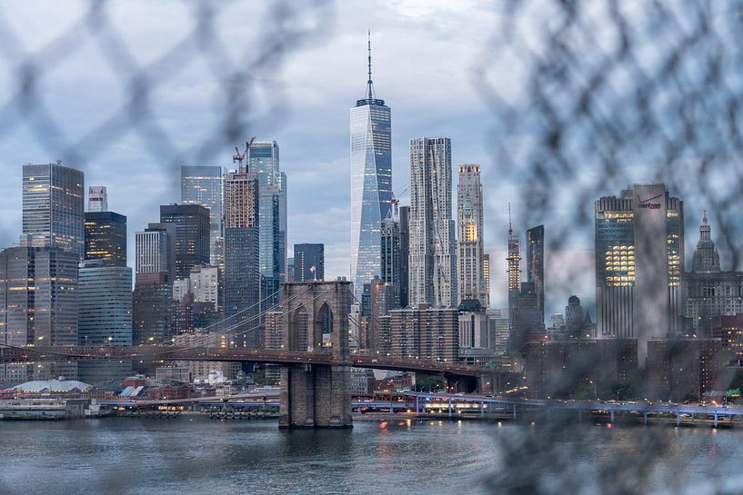 One world trade center in Lower Manhatten van Tubray