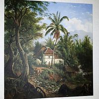 Kundenfoto: Indische Landschaft, Maurits E.H.R. van den Kerkhoff, auf leinwand