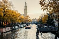 Jordaan richting de Westerkerk "Herfst" van Charles Poorter thumbnail