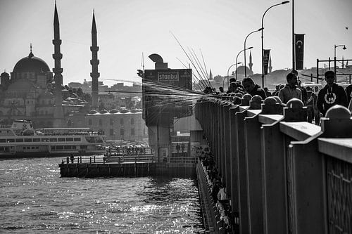 De Galatabrug in Istanbul