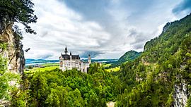 Neuschwanstein Castle, Germany by Lex van Lieshout