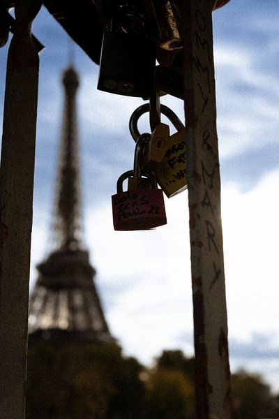 The Lock Bridge Eiffel Tower | Paris | France Travel Photography by Dohi Media