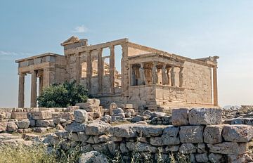 Het Erechtheion op de Akropolis, Athene van x imageditor