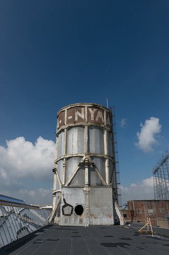 Water tower of the old Nyma factory in Nijmegen